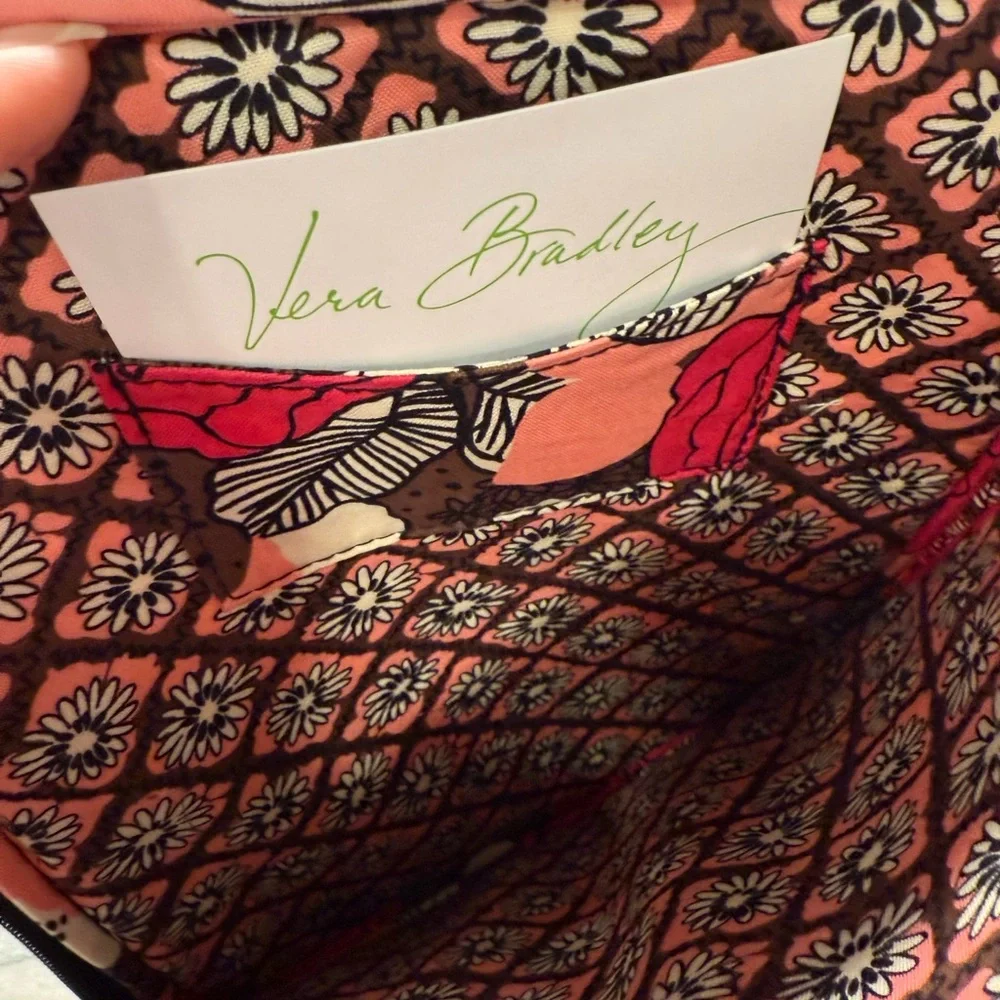 NWT Vera Bradley Floral Tablet Case Mocha‎ Rouge MSRP $38 whimsical garden